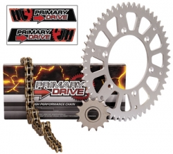 Primary Drive Alloy Kit & Gold X-Ring Chain Honda TRX 450R and 450ER