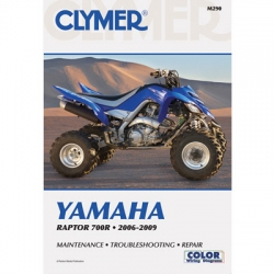 Clymer Repair Manual Yamaha Raptor 700 2006-2009