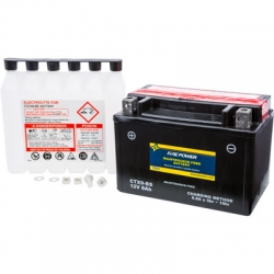 Fire Power Maintenance Free Battery with Acid CT9BBS