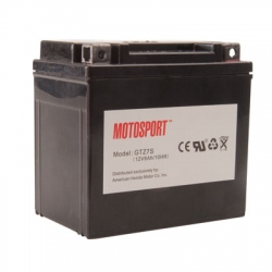 Motosport Maintenance-Free Battery with Acid GTX20LBS