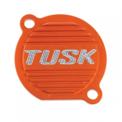 Tusk Aluminum Oil Filter Cover Orange KTM 525 XC