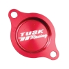 Tusk Aluminum Oil Filter Cover Red Honda TRX 450R and 450ER 2006+