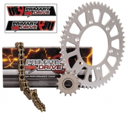 Primary Drive Alloy Kit & Gold X-Ring Chain Yamaha Banshee 350 1989-2006
