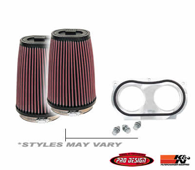 Pro Flow Raptor Intake Pro Design Pro-Flow K & N Intake System Yamaha Raptor 700 - Immortal ATV