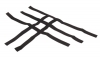 Tusk Comp Series Nerf Bars Replacement Webbing Black Yamaha Raptor 350