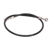 Streamline Rear Steel Braided Brake Line Standard Length Black Honda CRF450R 2002-2009