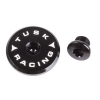 Tusk Billet Aluminum Engine Plug Kit Black Suzuki Z 250 2005-2009